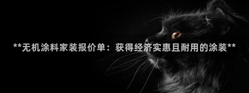 和记 中国首页：**无机涂料家装报价单：获得经济实惠且耐用的涂装**