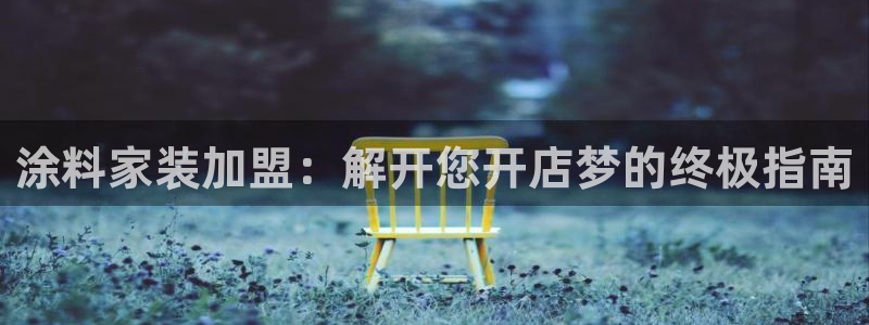 和记h88最新客户端下载：涂料家装加盟：解开您开店梦的终极指南