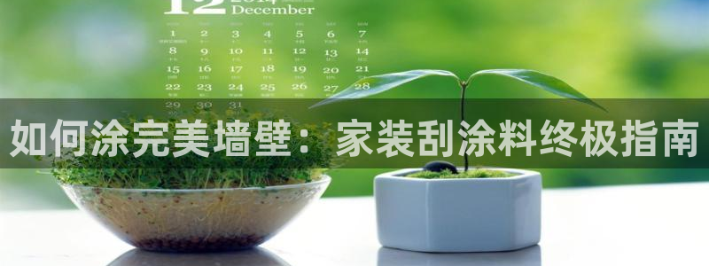 和记 官网：如何涂完美墙壁：家装刮涂料终极指南