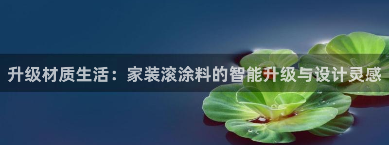 和记官方直营注册：升级材质生活：家装滚涂料的智能升级与设计灵感