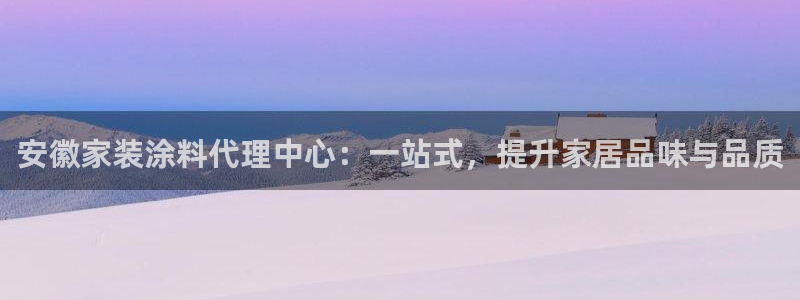 和记官方网站：安徽家装涂料代理中心：一站式，提升家居品味与品质