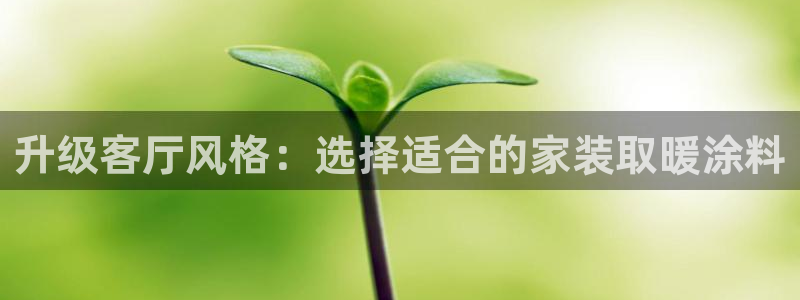 和记登陆：升级客厅风格：选择适合的家装取暖涂料