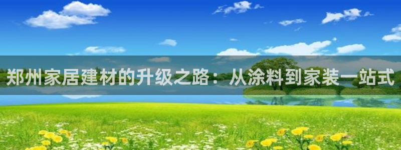 和记官网登录：郑州家居建材的升级之路：从涂料到家装一站式