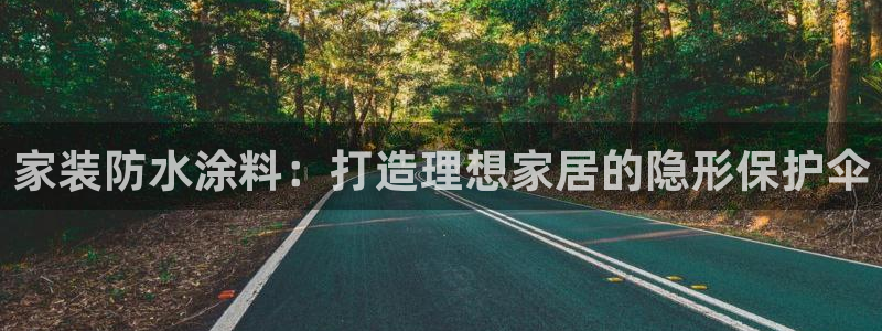 和记官网 公司：家装防水涂料：打造理想家居的隐形保护伞