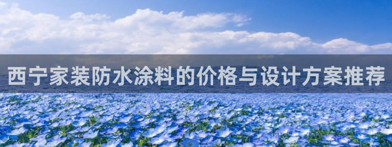 和记平台登陆：西宁家装防水涂料的价格与设计方案推荐